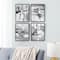 4 Pack Basics 8.5" x 11" Multipurpose Wall Frames by Studio Décor®